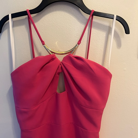 Halston Adrina Dress in Stretch Crepe - Picture 4 of 7